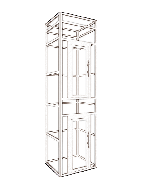 HOISTWAY VAN ALUMINIUM FRAME